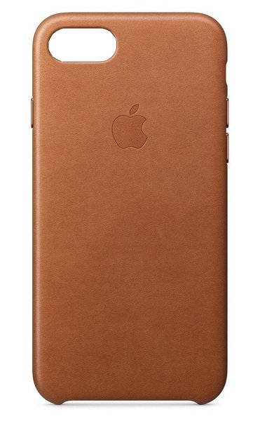 

Чехол Apple Leather Case для iPhone 8 / 7 Saddle Brown (MQH72ZM/A)
