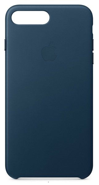 

Чехол Apple Leather Case для iPhone 8 Plus / 7 Plus Cosmos Blue (MQHR2ZM/A)