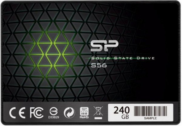 

SSD накопитель SILICON POWER S56 240GB 2.5" SATAIII (SP240GBSS3S56B25)