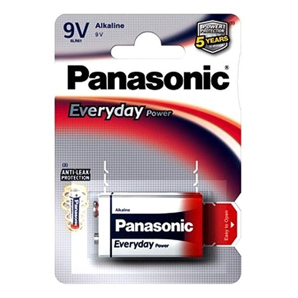 

Батарейка Panasonic EVERYDAY POWER 6LF22 BLI 1 ALKALINE (6LF22REE/1BR)