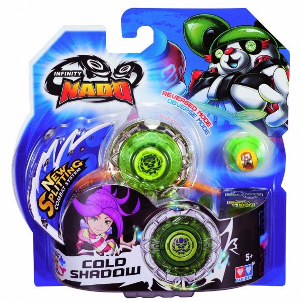 

Волчок с пусковым устройством Auldey Infinity Nado Серия Стандарт Cold Shadow (YW624307 )