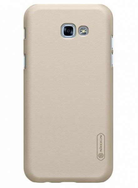 

Чехол NILLKIN для Galaxy A7 2017 (A720) Frosted Shield PC Gold