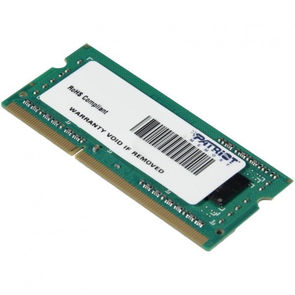 

Память для ноутбука PATRIOT DDR3 1600 4GB (PSD34G160081S)