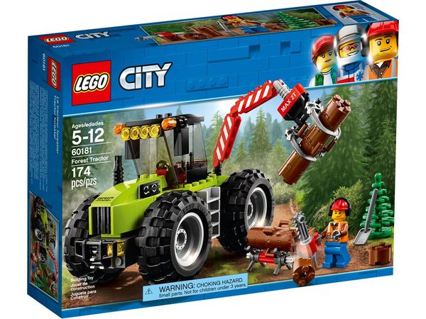 

Конструктор LEGO City Лесоповальный трактор (60181)