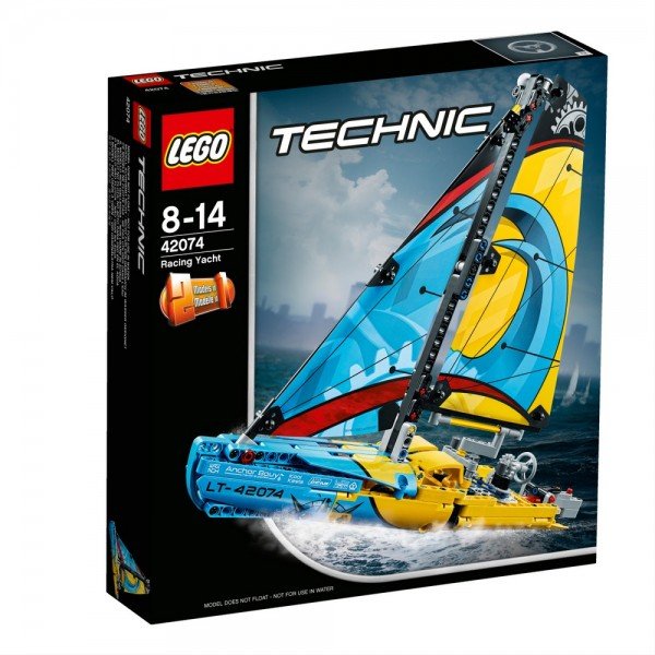

Конструктор LEGO Technic Гоночная яхта (42074)
