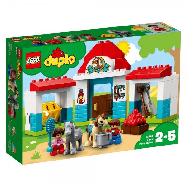 

Конструктор LEGO Duplo Конюшня пони на ферме (10868)