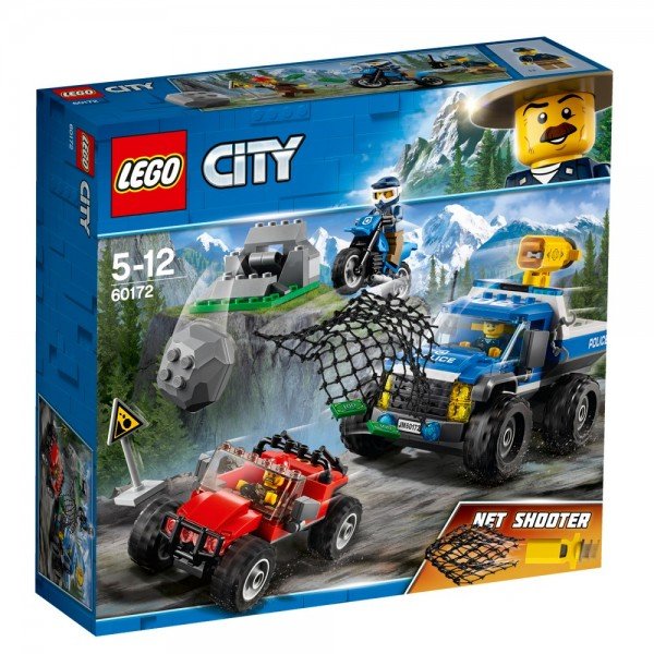 

Конструктор LEGO City Погоня на грунтовой дороге (60172)