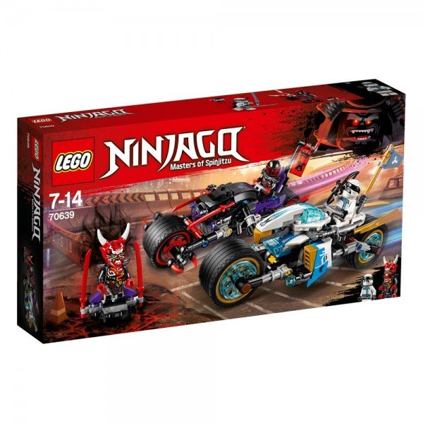 

Конструктор LEGO Ninjago Уличные гонки змей (70639)