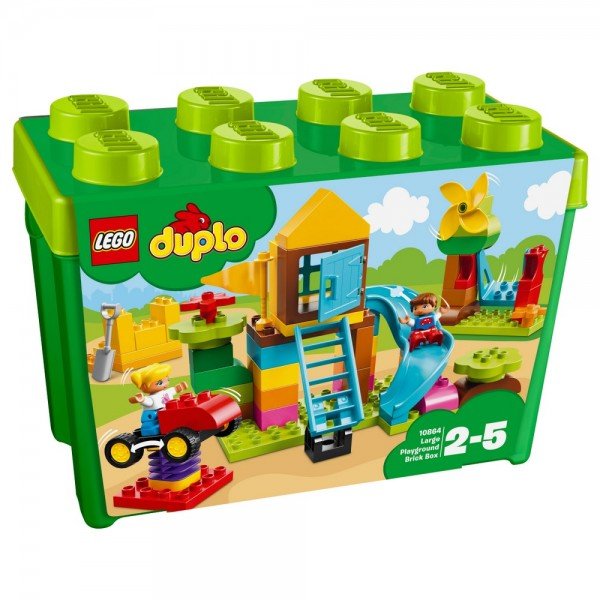 

Конструктор LEGO Duplo Коробка с кубиками Большая игровая площадка (10864)