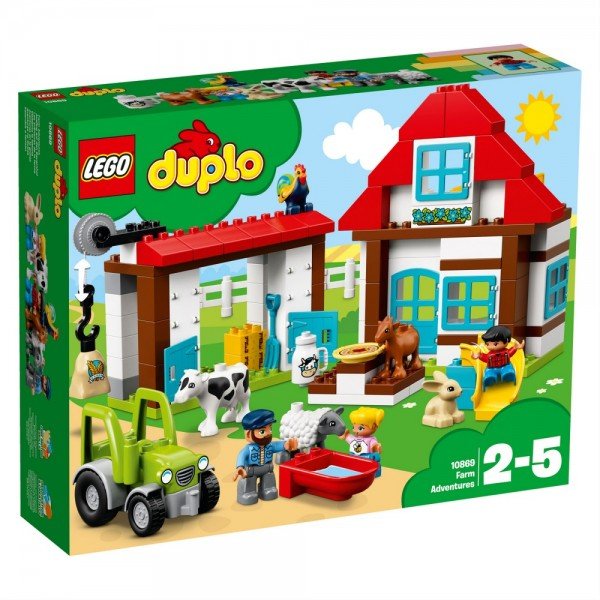 

Конструктор LEGO Duplo Приключения на ферме (10869)