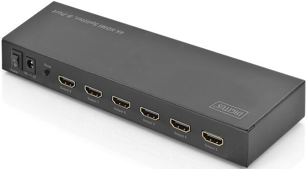 

Видеосплиттер DIGITUS HDMI (INx1 - OUTx8) 4K UHD