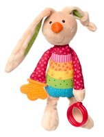  М`яка іграшка sigikid Кролик з брязкальцем 26 см (41419SK) 