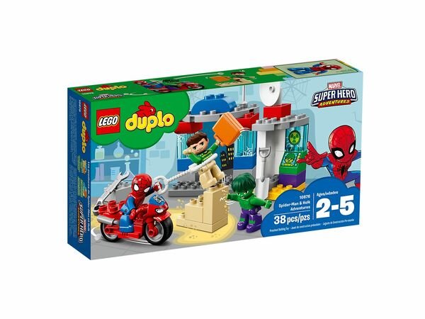 

Конструктор LEGO Duplo Приключения Человека-паука и Халка (10876)