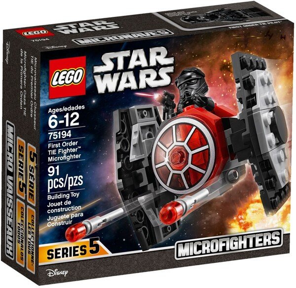 

Конструктор LEGO Star Wars Микрофайтер Истребитель СИД Первого Ордена (75194)