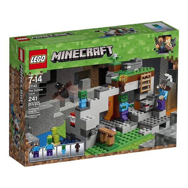

Конструктор LEGO Minecraft Пещера зомби (21141)