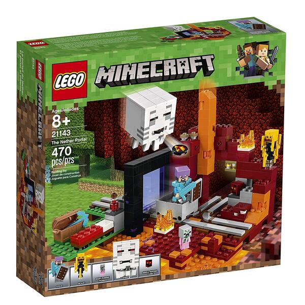 

Конструктор LEGO Minecraft Портал в Нижний мир (21143)
