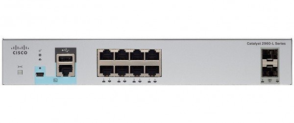 

Коммутатор Cisco Catalyst 2960L 8 port GigE, 2 x 1G SFP, LAN Lite (WS-C2960L-8TS-LL)
