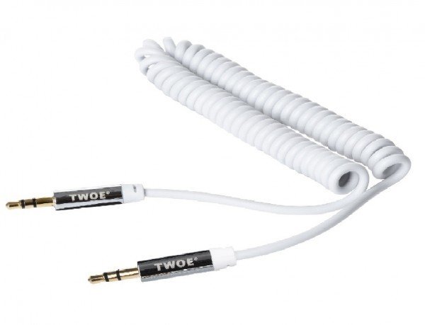 

Кабель 2E Coiled MiniJack 1.8m White