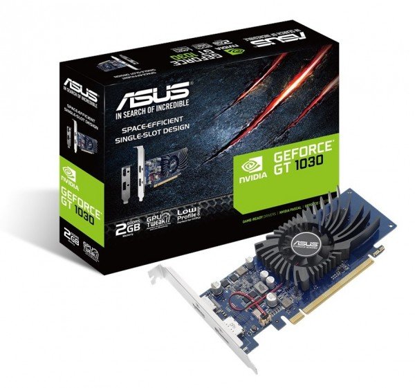 Акция на Видеокарта ASUS GeForce GT1030 2GB DDR5 (GT1030-2G-BRK) от MOYO