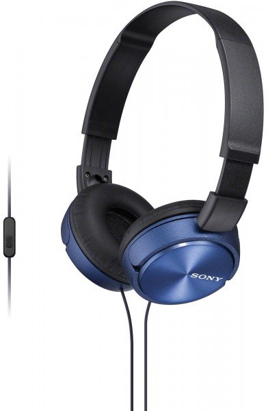 

Наушники Sony MDR-ZX310AP mic Blue