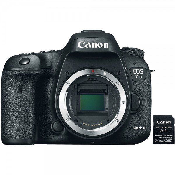 

Фотоаппарат CANON EOS 7D Mark II Body + WiFi адаптер W-E1 (9128B157)