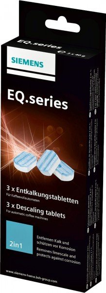 

Набор таблеток для чистки накипи в кофемашинах Siemens TZ80002N