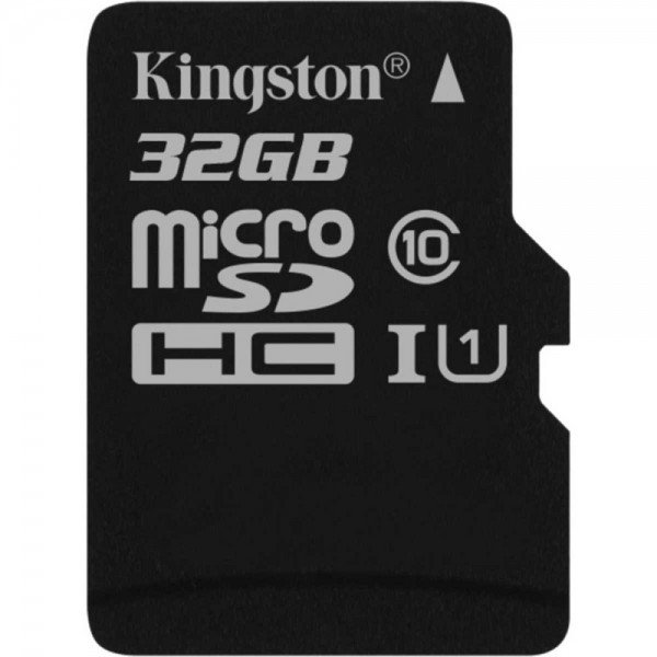 

Карта памяти Kingston microSDHC 32GB Class 10 UHS-I R80MB/s