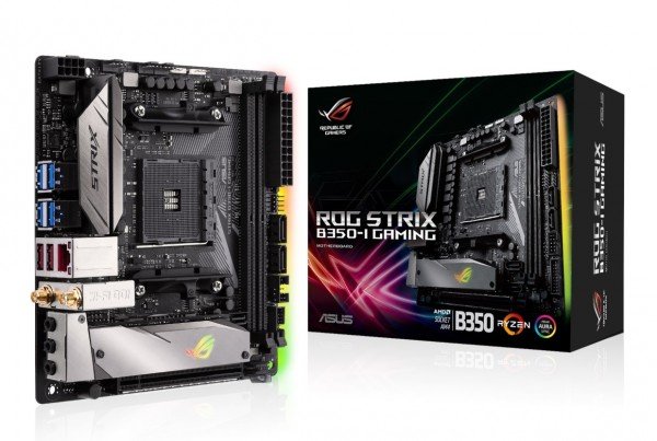 

Материнcкая плата ASUS STRIX-B350-I-GAMING