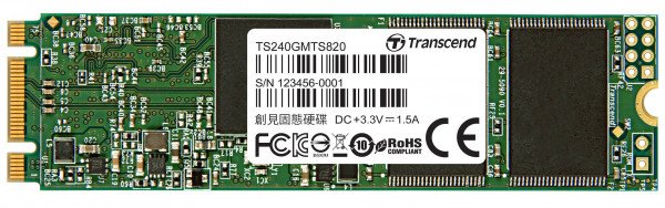 Акція на SSD накопитель Transcend MTS820S 240GB 2280 M.2 SATA (TS240GMTS820S) від MOYO