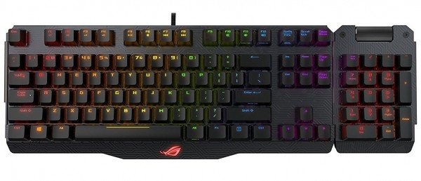 

Игровая клавиатура ASUS ROG Claymore USB MX Cherry Red Ukr (90MP00E0-B0UA00)