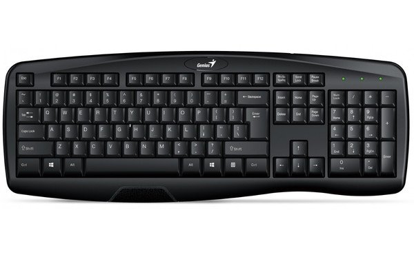 

Клавиатура Genius KB-128 USB Black Ukr (31300001410)