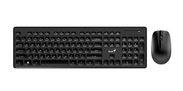 

Комплект Genius SlimStar 8006 Black WL Ukr (31340002406)