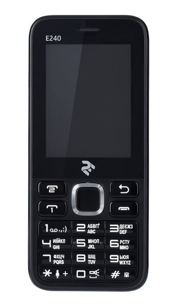 

Мобильный телефон 2E E240 DS Black