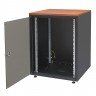 Шкаф ZPAS 19" 18U 600x600 SJB, без столешницы фото