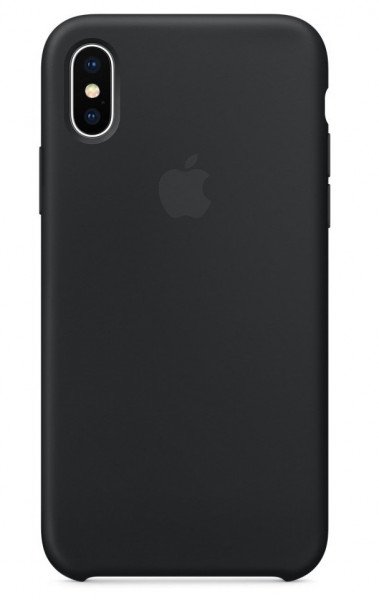 

Чехол Apple Silicone Case для iPhone X Black (MQT12ZM/A)