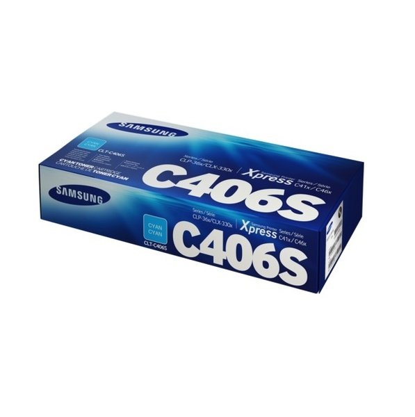 

Картридж лазерный Samsung CLP-365,SL-C410W/C460W, CLX-3305/3305FN cyan,1 000стр, CLT-C406S/SEE (ST986A)