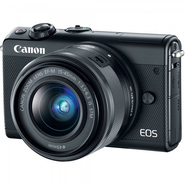 Акція на Фотоаппарат CANON EOS M100 + 15-45mm IS STM Black (2209C048) від MOYO