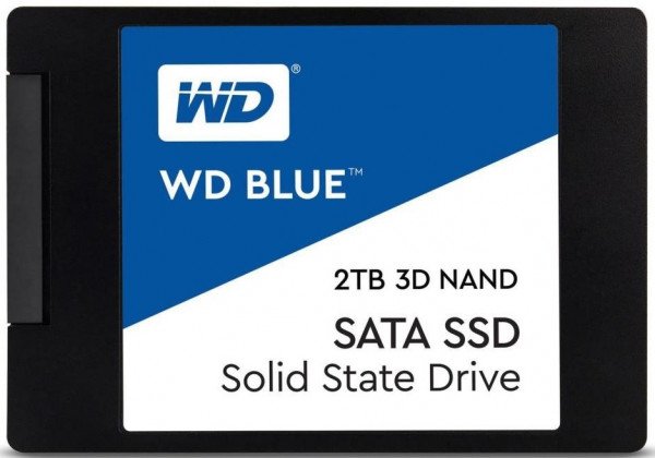 Акція на SSD накопитель WD Blue 2TB 2.5" SATAIII (WDS200T2B0A) від MOYO