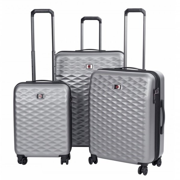 

Комплект чемоданов Wenger Lumen 20", 24", 28" серый (604335)
