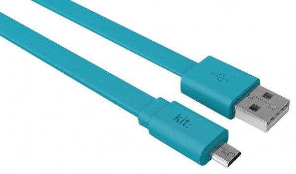 

Кабель Kit Fresh microUSB 1m Blue