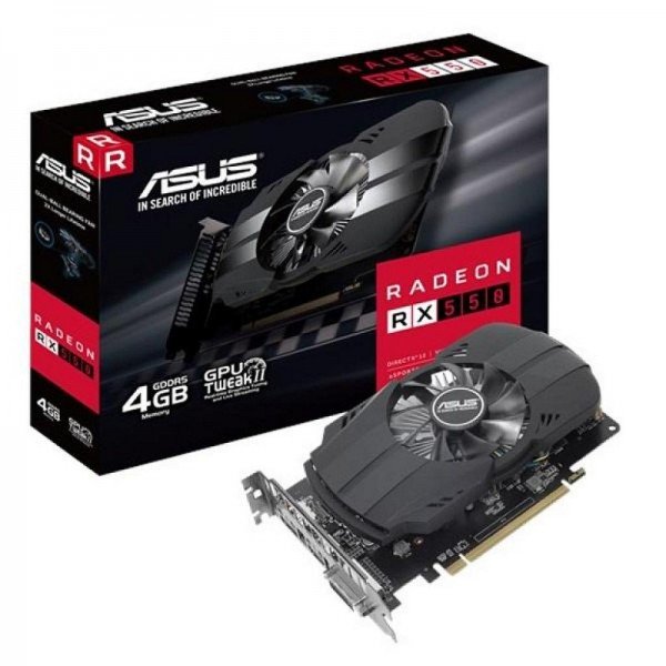 

Видеокарта ASUS Radeon RX 550 4GB DDR5 (PH-RX550-4G-M7)