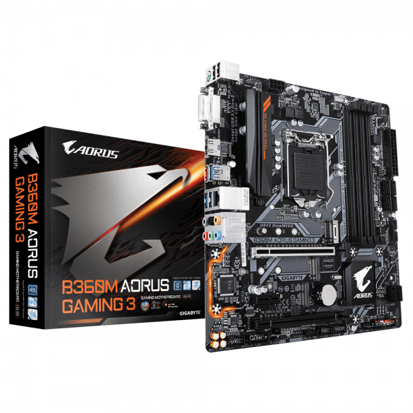 

Материнская плата GIGABYTE B360M AORUS GAMING 3