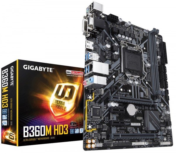 

Материнская плата GIGABYTE B360M HD3