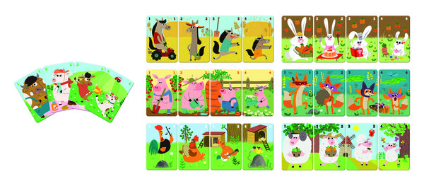 

Настольная игра Janod Happy Families Ферма (J02756)