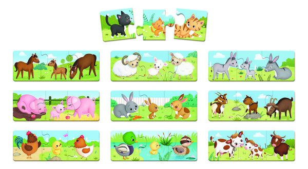 

Пазл Janod Семья животных (J02710)