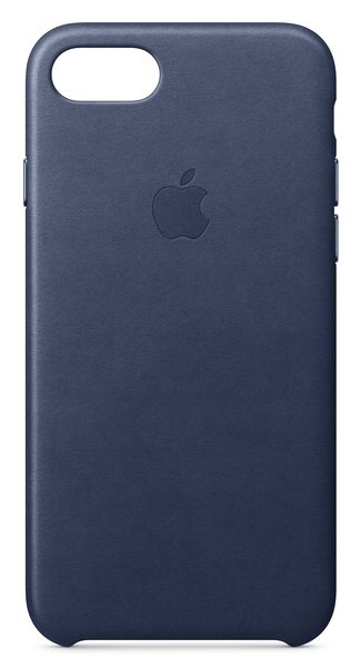 

Чехол Apple Leather Case для iPhone 8/7/SE 2020 Midnight Blue (MQH82ZM/A)