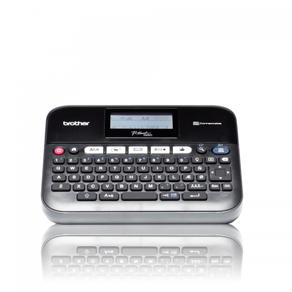 

Принтер для печати наклеек Brother P-Touch PT-D450VP в кейсе (PTD450VPR1)