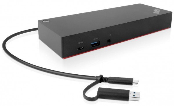 Акція на Док-станция ThinkPad Hybrid USB-C with USB A Dock (40AF0135EU) від MOYO