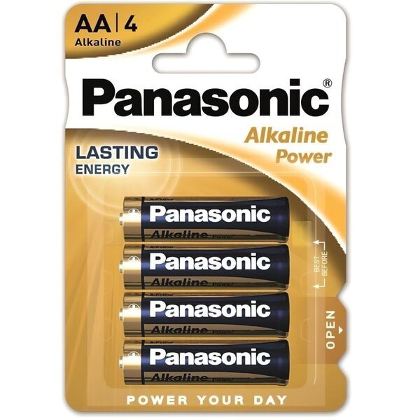 Батарейка Panasonic Alkaline Power AA 4 шт. (LR6REB/4BPR)