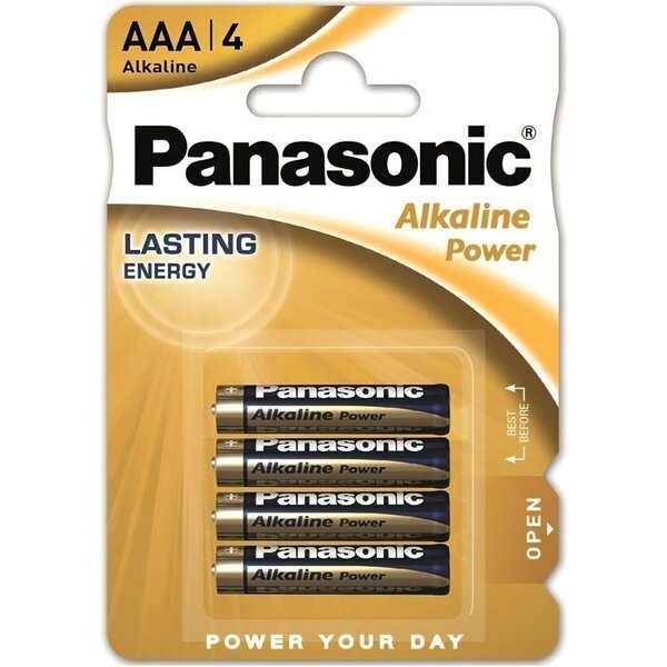 Акція на Батарейка Panasonic Alkaline Power AAA 4 шт (LR03REB/4BPR) від MOYO